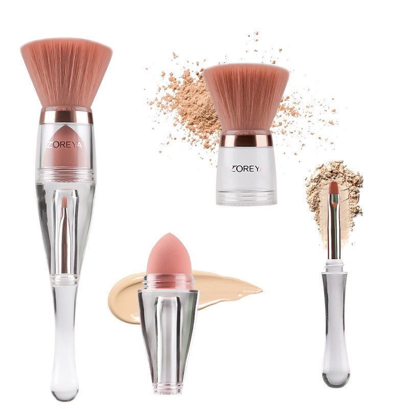 3in1 Portable Makeup Brush
