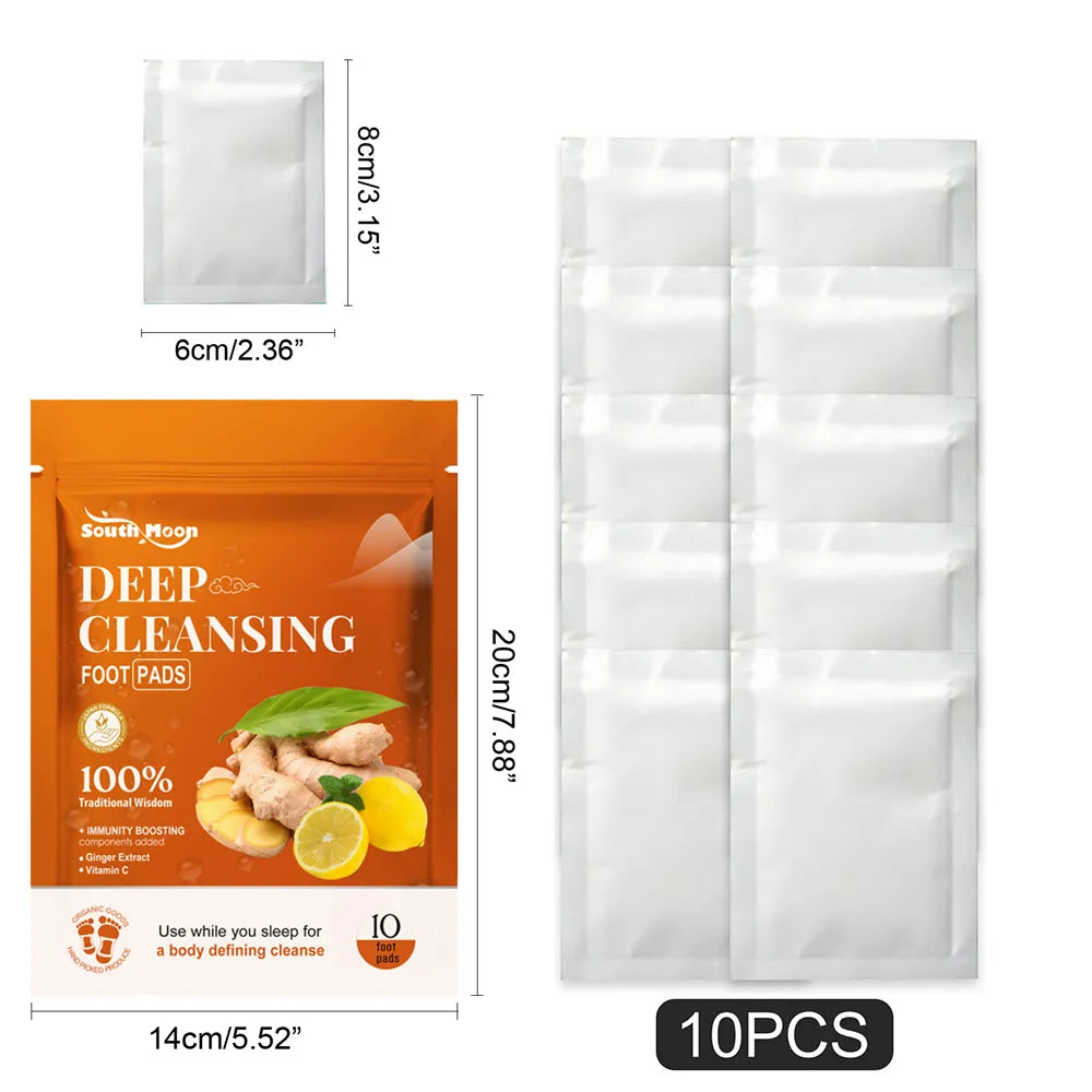 Ginger Bamboo Foot Patches