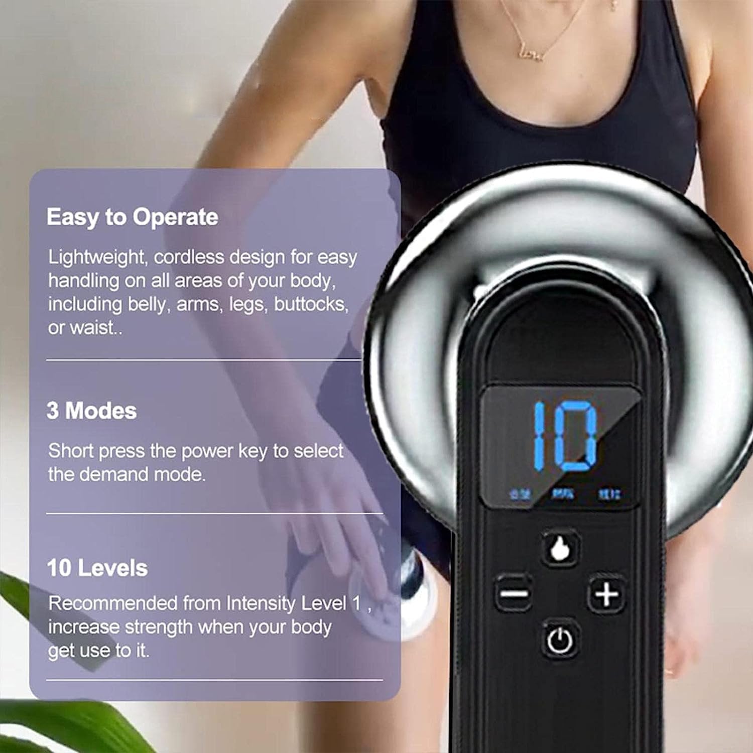 EMS Body Sculpting and Skin Revitalizing Massager Device
