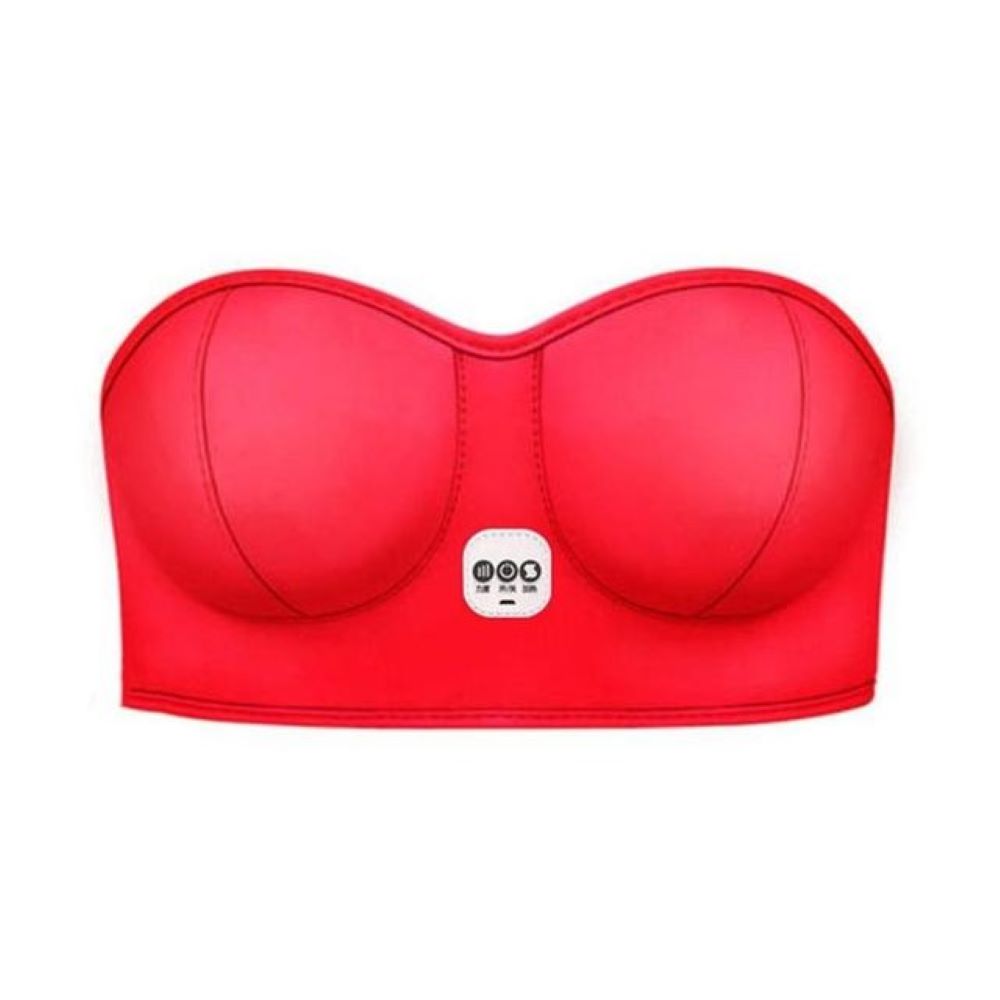 Wireless Rechargeable Breast Bra Electric Chest Massager