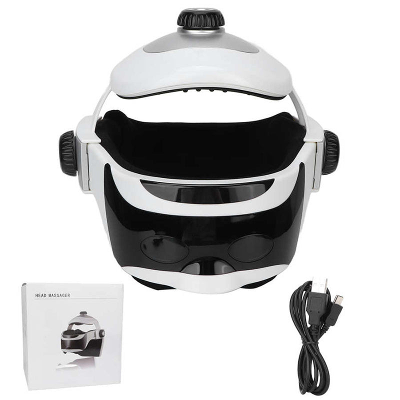 Helmet head massager - Electric head scalp massager machine