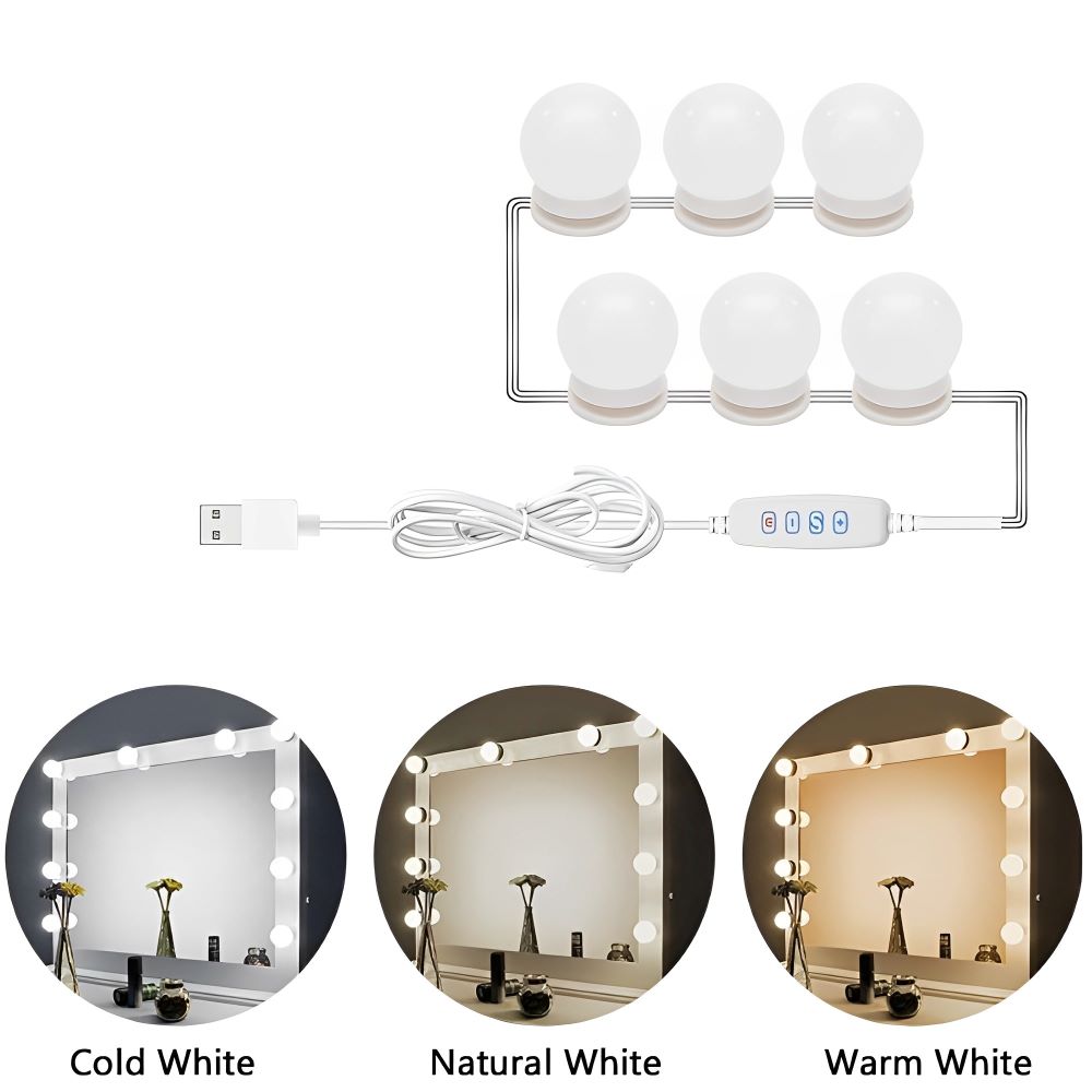 Makeup Mirror LED Light Bulbs - Vanity Lights