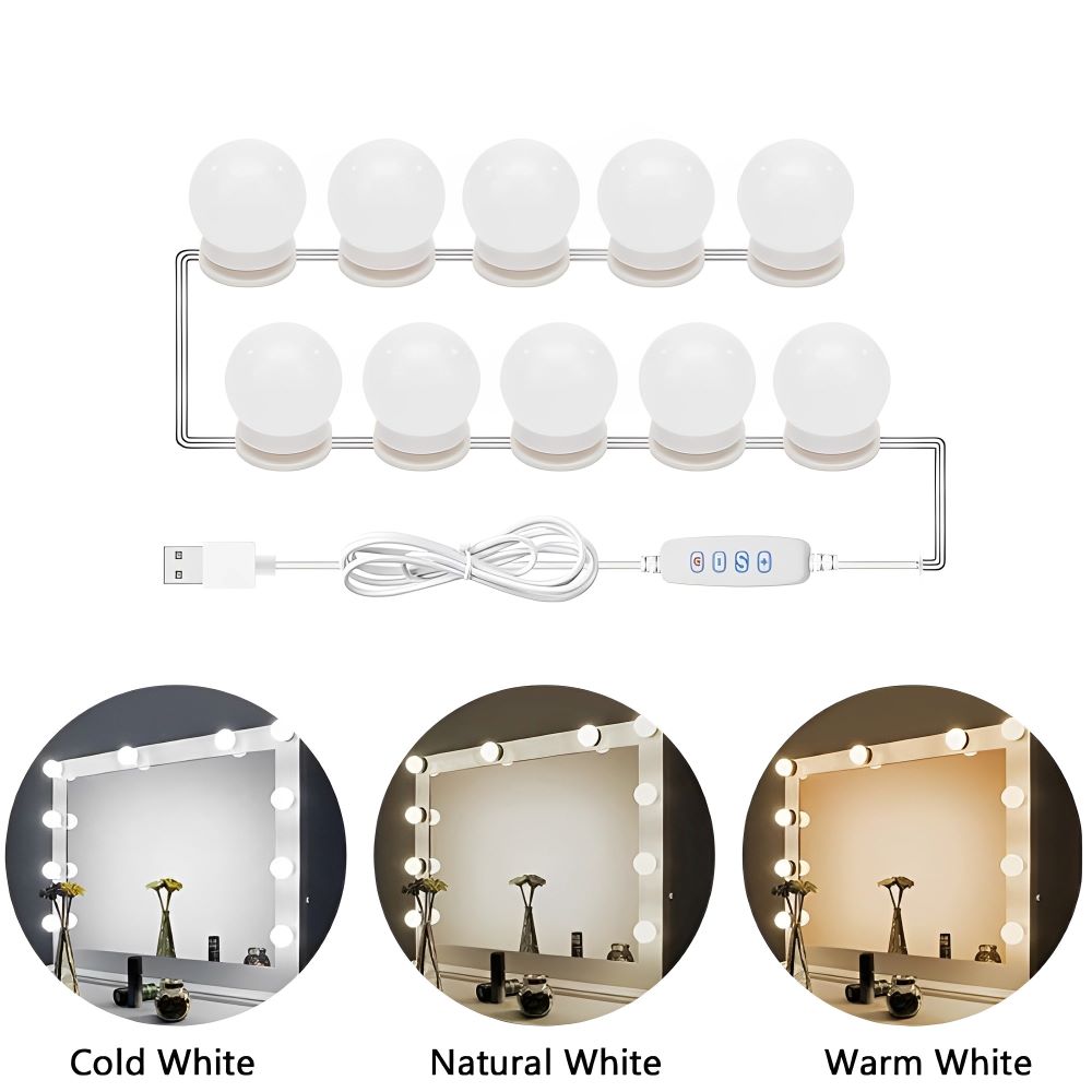Makeup Mirror LED Light Bulbs - Vanity Lights
