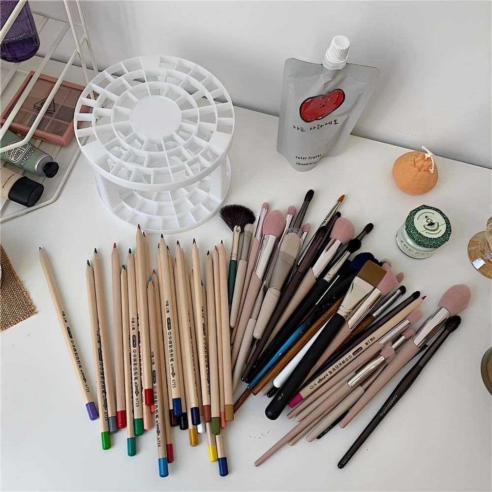 Cosmetics Organizer - Makeup Brush Holder - Makeup Tools Storage