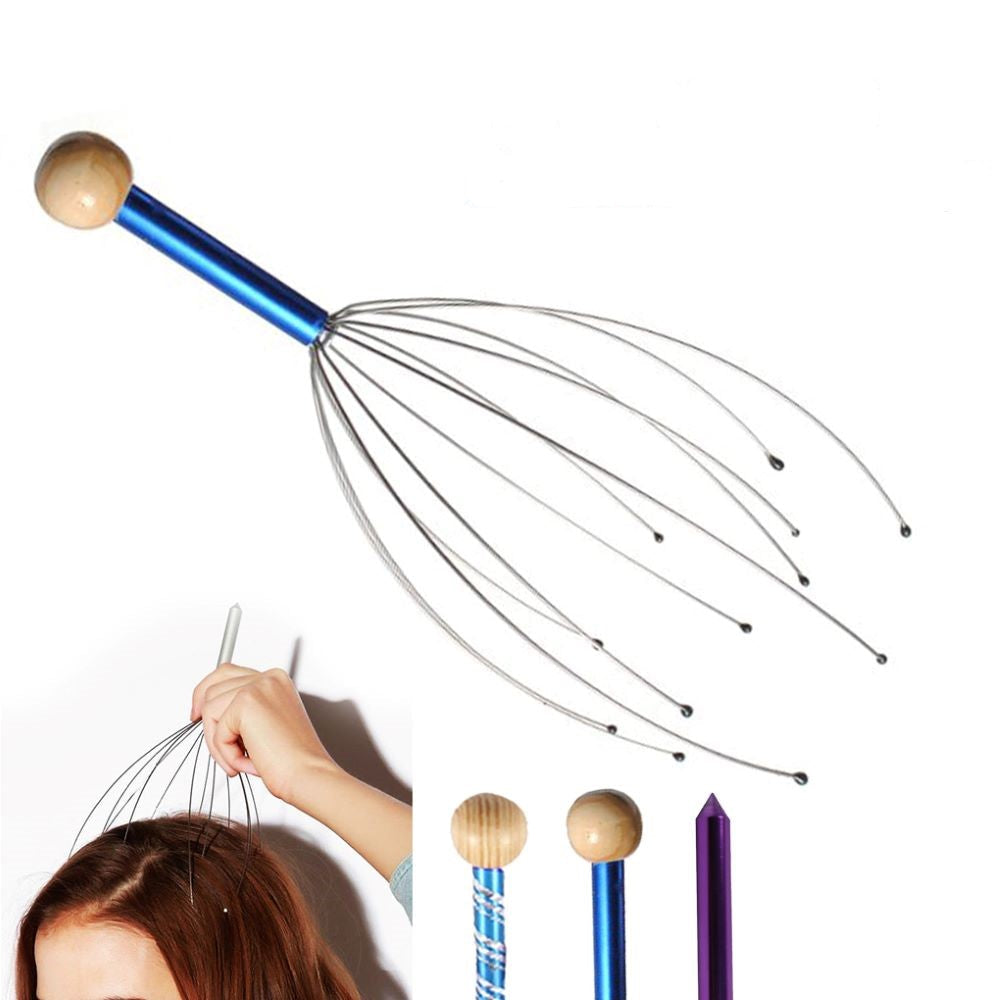 Fingers Scalp Massagers Handheld Head Massage Tingler