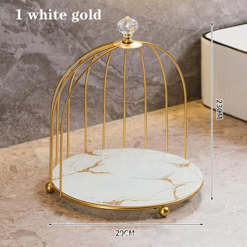 Luxury bathroom makeup storage beauty organizer