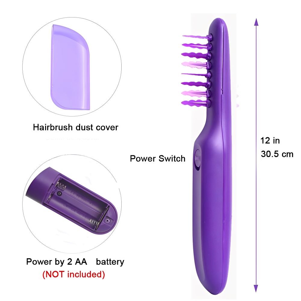 Portable Electric Comb Automatic Massage Hair Brush