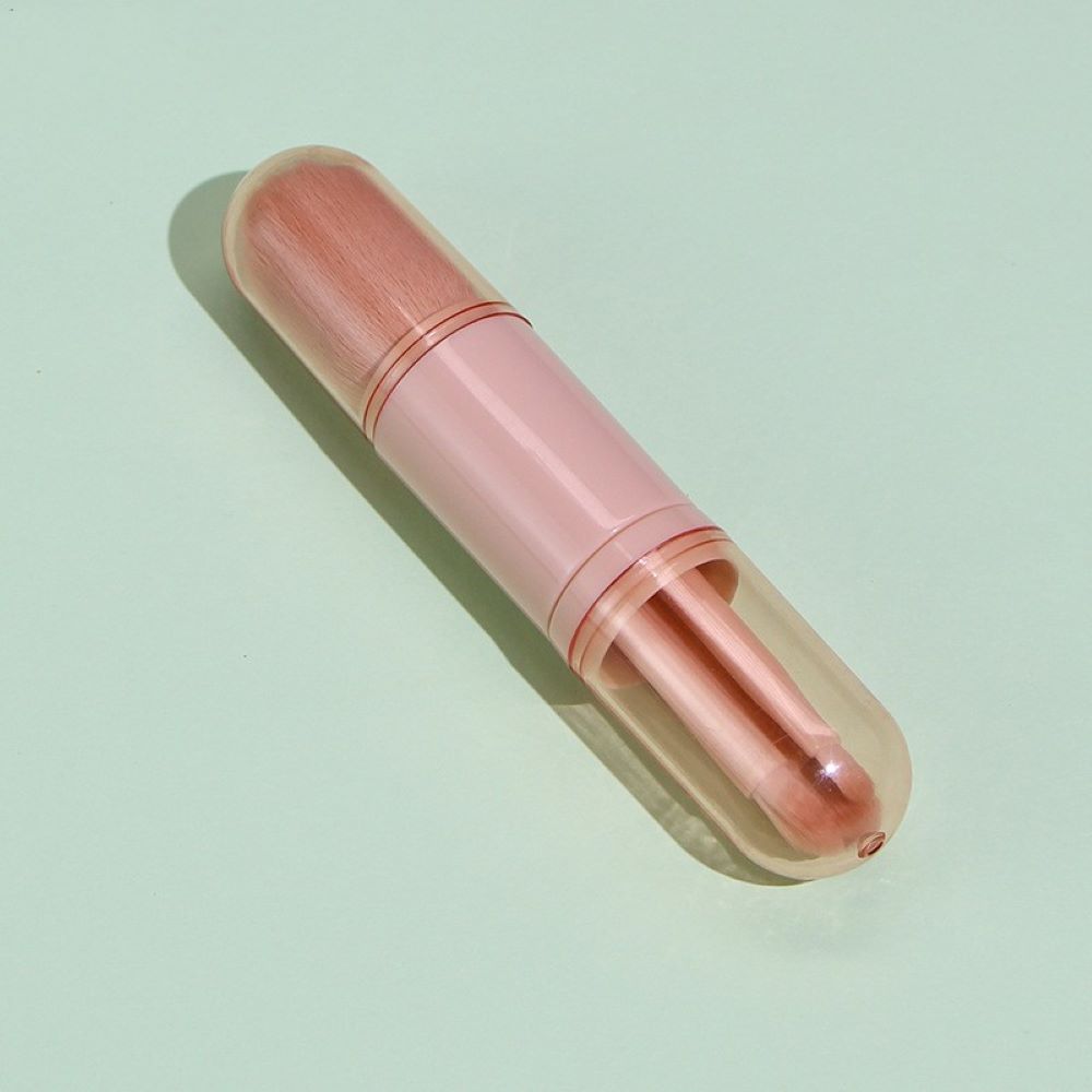 4-in-1 Retractable Makeup Brushes Set