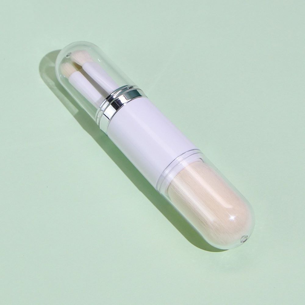 4-in-1 Retractable Makeup Brushes Set