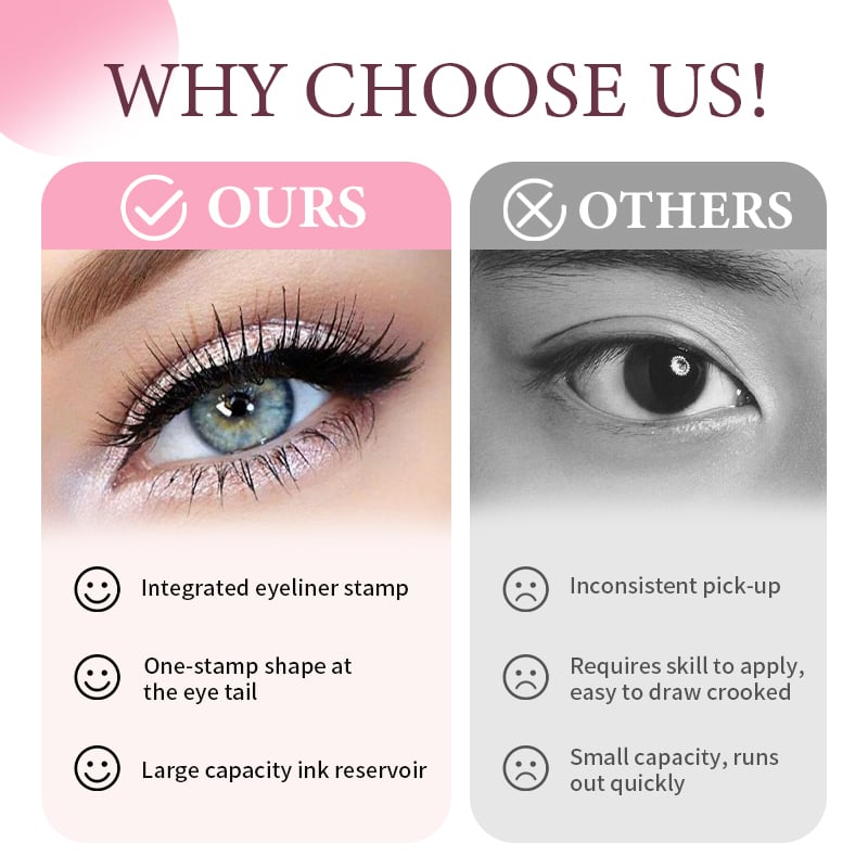 2026 New Foldable Eyeliner Stamp for Perfect Wings✨