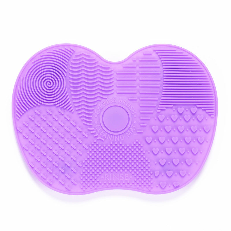 Brush Cleaning Silicone Mat