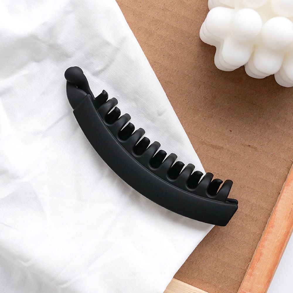 Frosted Banana Hair Clip