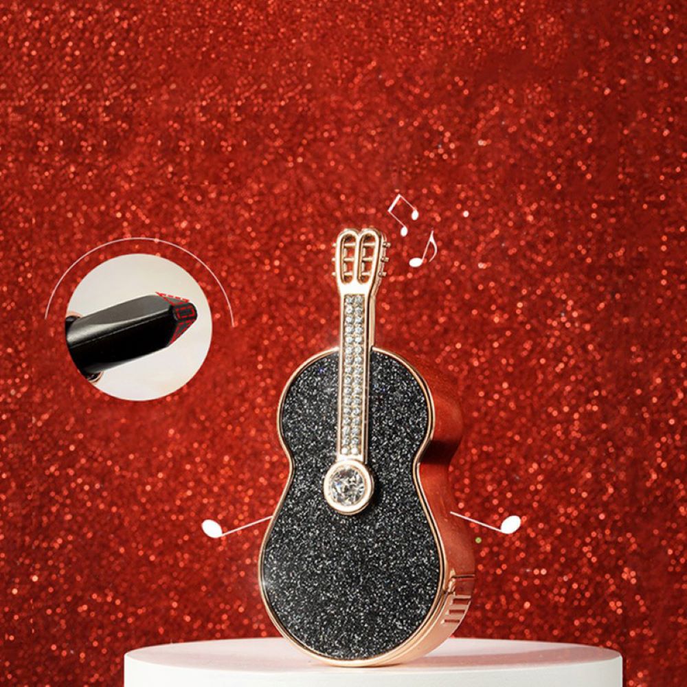 Guitar Shape Matte Lipstick - 3 Colors In 1 Lipstick