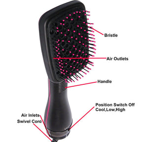 Hair Dryer Brush-Dryer Comb