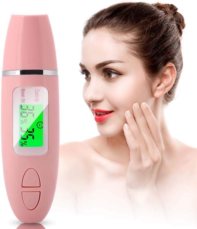 LCD Digital Skin Oil Moisture Tester