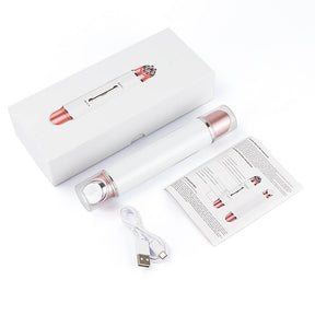 LED Photon Therapy High Vibration EMS Heating Face Eye Massager
