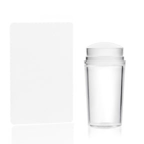 Nail Art Jelly Stamp - Silicone Transparent Stamping Kit