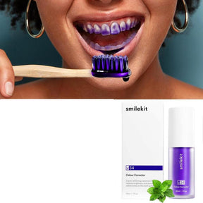 Purple Whitening Brightening Toothpaste