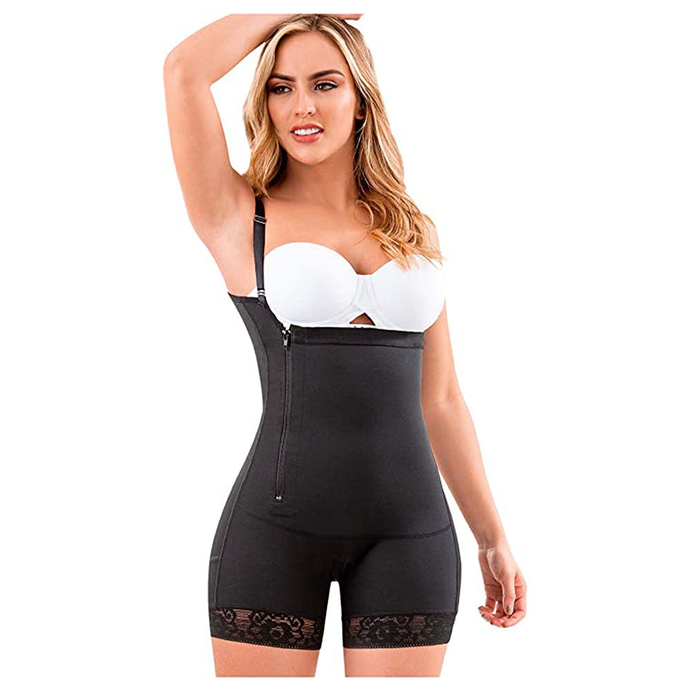 Side Zip Bodysuit - Tummy and Butt Shapewear