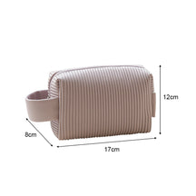 Toast Large Makeup Bag - Double Layer Cosmetic Bag - Portable Toiletry Bag
