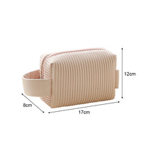 Toast Large Makeup Bag - Double Layer Cosmetic Bag - Portable Toiletry Bag