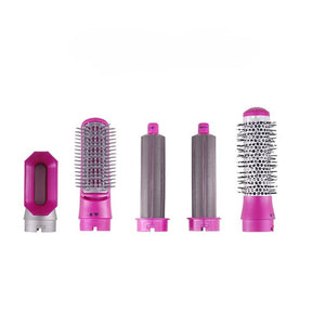 5 In 1 Electric Hair Brush Straightener
