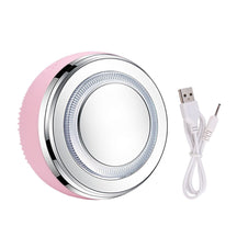 2-In-1 Sonic Facial Cleansing Brush and LED Photon Therapy Massager