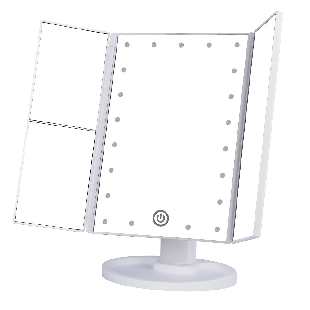 LED Light Makeup Mirror - Professional Touch Screen Cosmetic Mirror