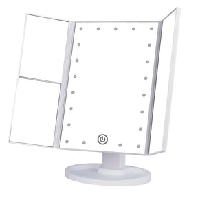 LED Light Makeup Mirror - Professional Touch Screen Cosmetic Mirror
