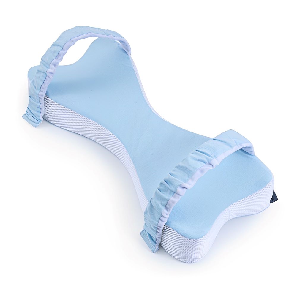 Knee Pillow for Sleeping - Support Pillow with Elastic Strap